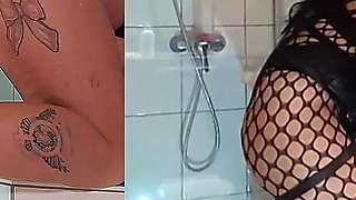 Horny Housewife Completely Fucked in the Bathroom