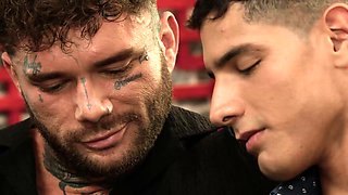 Tattooed Gay Fucked After Photoshoot