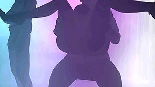 3D Huge Boobs Slut Cheating with BBC