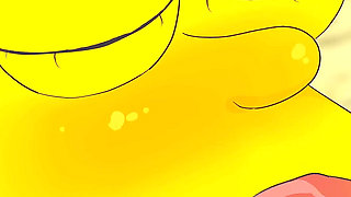 Marge Sucked off a Bodybuilder on a Nudist Beach! New Animation Dsanimatin Hentai!