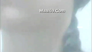 My Czn Having Fun in Bathroom on Video Call