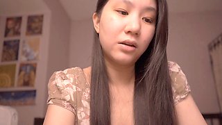 Hot asian girl, good girl, asmr