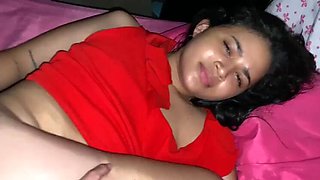 Curious Latina Teen Yohamedi1 Gives Stepbrother Danny Medina a Steamy Massage & Blowjob