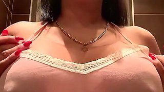 Smoking Hot Brunette Kesha Ortega Shakes Her Ass & Tits for You!
