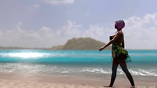 Lust Beach - 3D Futanari Animation