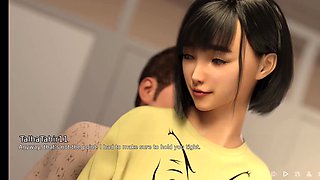 Sex With Step Sister In Public Changing Room - Step Bro Step Sis - Animated Porn Game