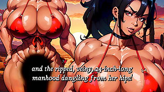 Roadside Futa: Explicit Tale about a Super Muscular Futa Exploding with Gallons of Virile Cream!