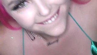 Busty UK Sluts Getting Covered in Cum