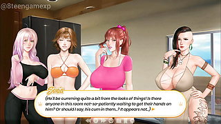 Stepmom is upset and Going Beach with sonia ,sarah ,Fiona and her friend Samantha - Prince of Suburbia Chapter 27