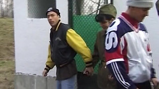 German Soliders Sucking Few Cocks Outdoor