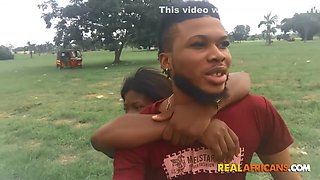 Cute African Couple Having Lovely Date Before Hardcore Fuck!