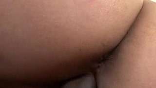 BBW Asian slut hard pounded with black dude