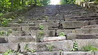 Extreme walk in a public park