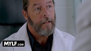 Perfect Assed Busty Nurse Ratched Gives Her Patient A Passionate Blowjob - Movie Parody
