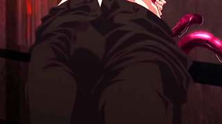 Hentai bombshells drilled deep by huge alien tentacles