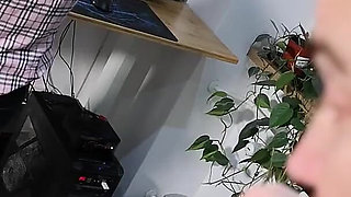 Crossing Foot Fetish Boundaries at Work