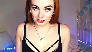 Blonde tight pussy babe solo toy fun in glamour masturbation