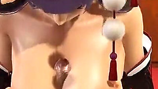 Dead or Alive Hentai - Nyotengu Boobjob and Fucked with Creampie - Anime Manga Japanese Asian Videogame 3D