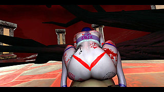 Bleached Demoness Raven in Hell - Halloween POV Special