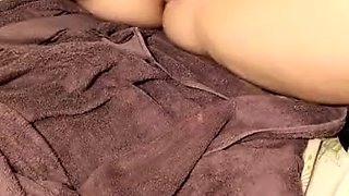 Big boobs milf masturbates with her dildo