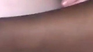 BBC fingering my pussy sucking nipples MMF threesome
