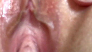 Hot Maid Gaping Pussy and Ass. Spread Close up