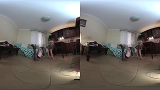Luisa Naked Striptease - Cute Teen Amateur Blonde In A Schoolgirl Costume
