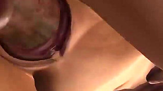 World War II. Young blonde police officer in restraints gets fucked hard by Russian soldiers