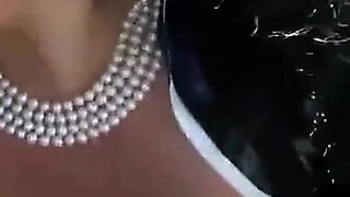BBW Lady Blowjob in Nature