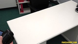 Amaris' Steamy Natural Desire on Hot Desk