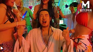 ModelMedia Asia - Party Boy Qu Yuan - Ancient Cock Fucks Modern Pussy