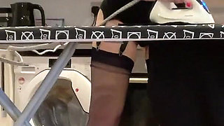 Miss Big Tits Nylons Cleans Your House Look What She Finds! Part 1