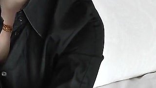 My Large Watch with Leather Strap, Watch Fetish, JOI