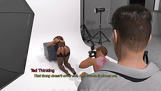 New Neighborhood - v0.4 - Violet wore lingerie and did sexy poses