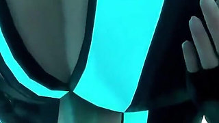 Futuristic Big Breast Slut Paizuri Fucking a Gooner Cock Until He Cums All Over Her Tits & Face