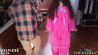 Innocent Teen Stepdaughter Alone with Stepdad - Daddy, What Are You Doing?! - Fingering & Taboo Fun
