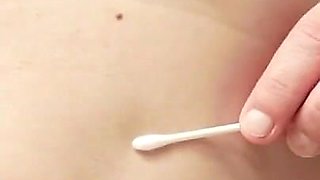 Watch as I Fuck My Belly Button with Q Tips & My Finger, I Bet You Wish It Was Your Finger.