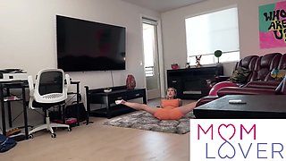 The Hottest Fit Milfs Gina Gerson & Nicole Doshi Exercise Their Pussies On Their Stepsons Big Cock