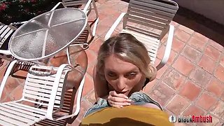 Busty Blonde Kayley Gunner Takes BBC Anal in Rough Doggy-Style