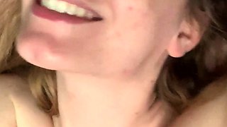 Real amateur teen giving brain POV and she cant have enough