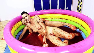 Dirty lezzie kinks cause hot chicks energized orgasms