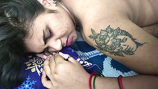 Shirt and Lungi Removal and Underwear Only Ass Lick and Boobs Kiss Hot Romance