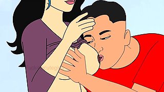 Sexy anime adventure featuring older characters in steamy situations