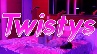Twistys - stunning Eve Marlowe has her first ever lezzie episode with jewel blu & ends up jizzing repeatedly