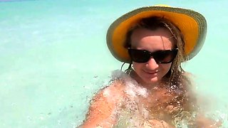 Swimming Naked in Cuba's Atlantic Ocean Waters