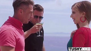 Emelie Crystal Takes Double Penetration in Hot Anal Threesome