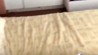 Stepmom Gets Horny Watching Porn & Huge Cocks While Step Son Records & Jerks Off