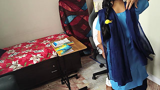 Tution Coach Fucking Student in Uniform