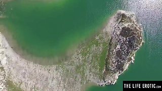 Hot Squirting - Sexy Blonde Masturbates To A Orgasm In The Sunshine 10 Min