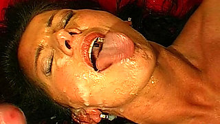 Ggg John Thompson- Brunette Chick Lays and Gets Fucked Hard and Cummed Bukkake